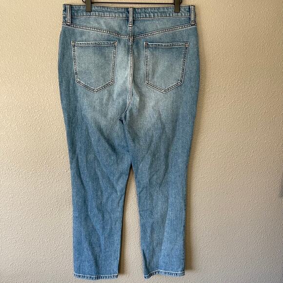 Elizabeth and James The Vintage Straight Jeans Womens Medium Stone Washed 14 32 - Picture 3 of 6